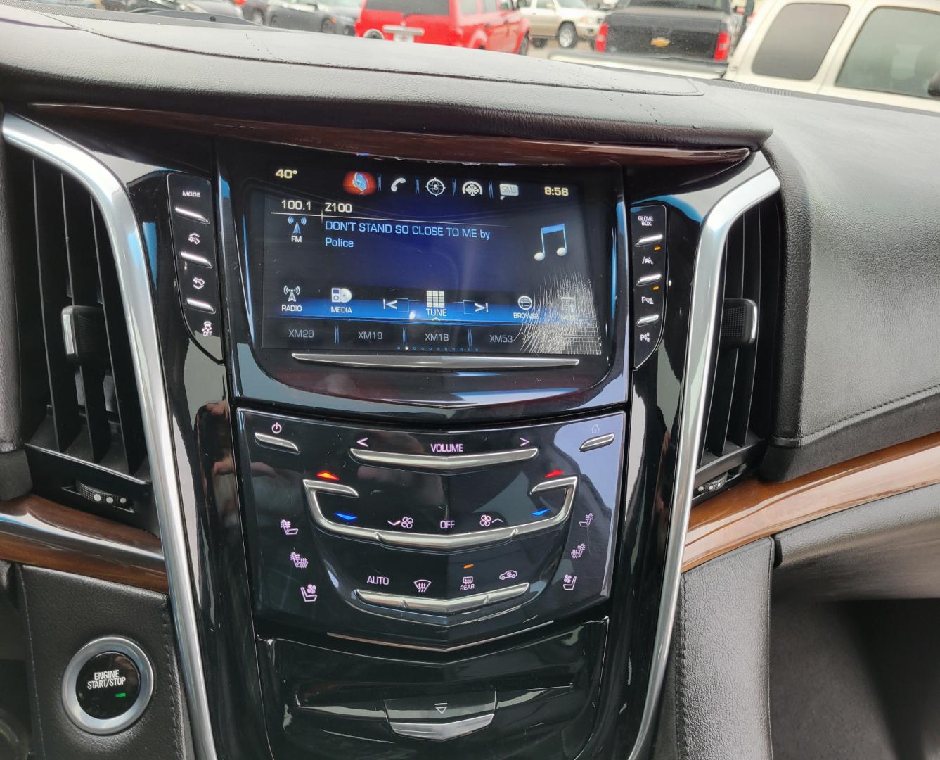 2018 Black /Black Cadillac Escalade ESV (1GYS4HKJ4JR) with an 6.2L V8 engine, 10 Speed Auto transmission, located at 450 N Russell, Missoula, MT, 59801, (406) 543-6600, 46.874496, -114.017433 - Photo#12
